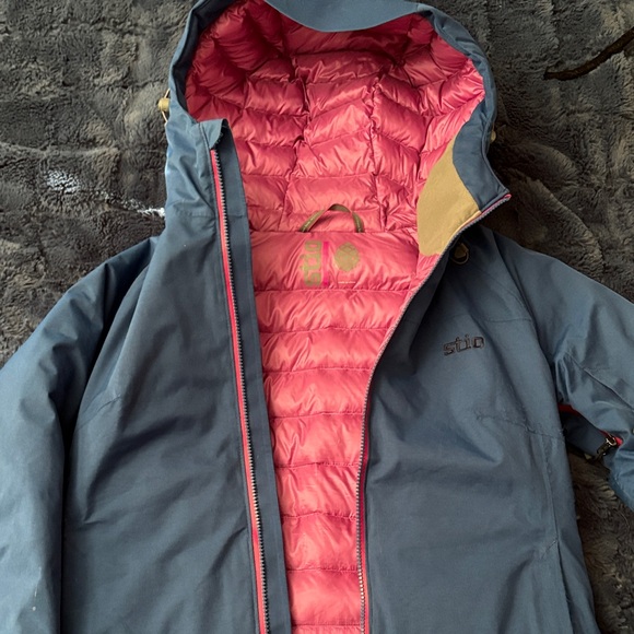 Stio Blue and Pink Ski Jacket - Picture 6 of 8